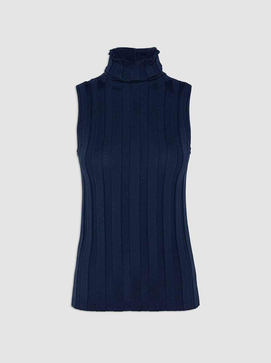 カットソー(半袖/袖なし) Ron Herman Scallop Coller Sleeveless Top Ron Herman - RonHerman Scallop Coller Sleeveless Topの通販 by