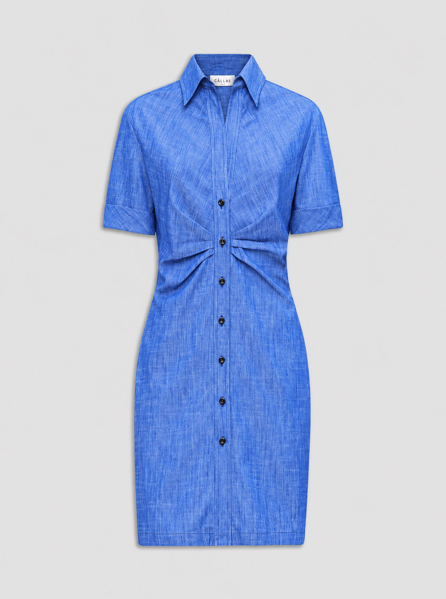 ONDINE Shirtdress Light Indigo – CÂLLAS Milano