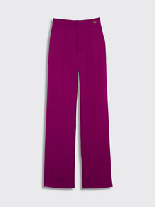SYDNEY - RELAXED MENSWEAR-STYLE PANT MAGENTA