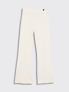 LOLA PANT IN STRETCH JACKY WHITE